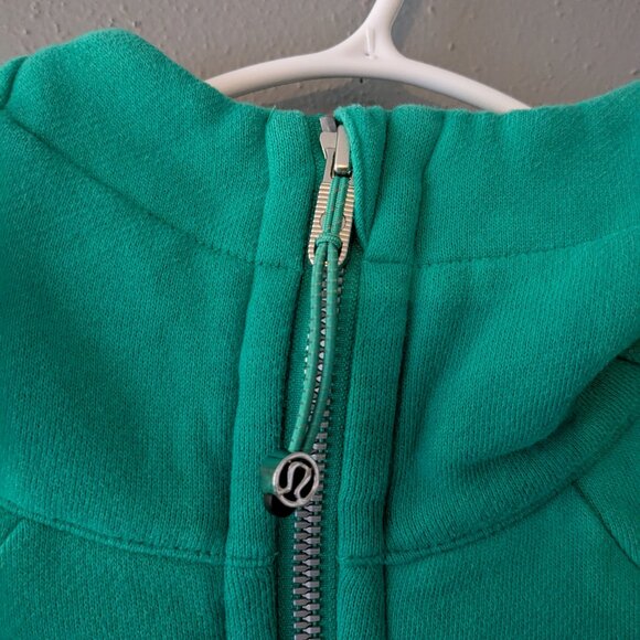Lululemon Scuba Full-Zip Hoodie Kelly Green - Picture 6 of 9